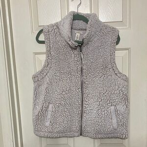 Westbound Cream Sherpa Vest